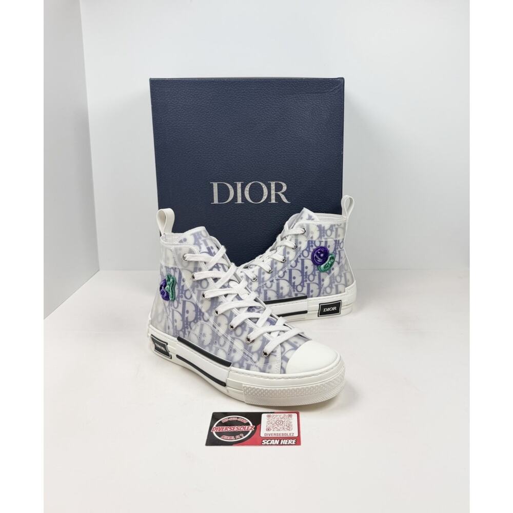 Size 40EU/7US - Dior B23 High x Kenny Scharf Purple💜 Worn 1X/Retail $1.4K